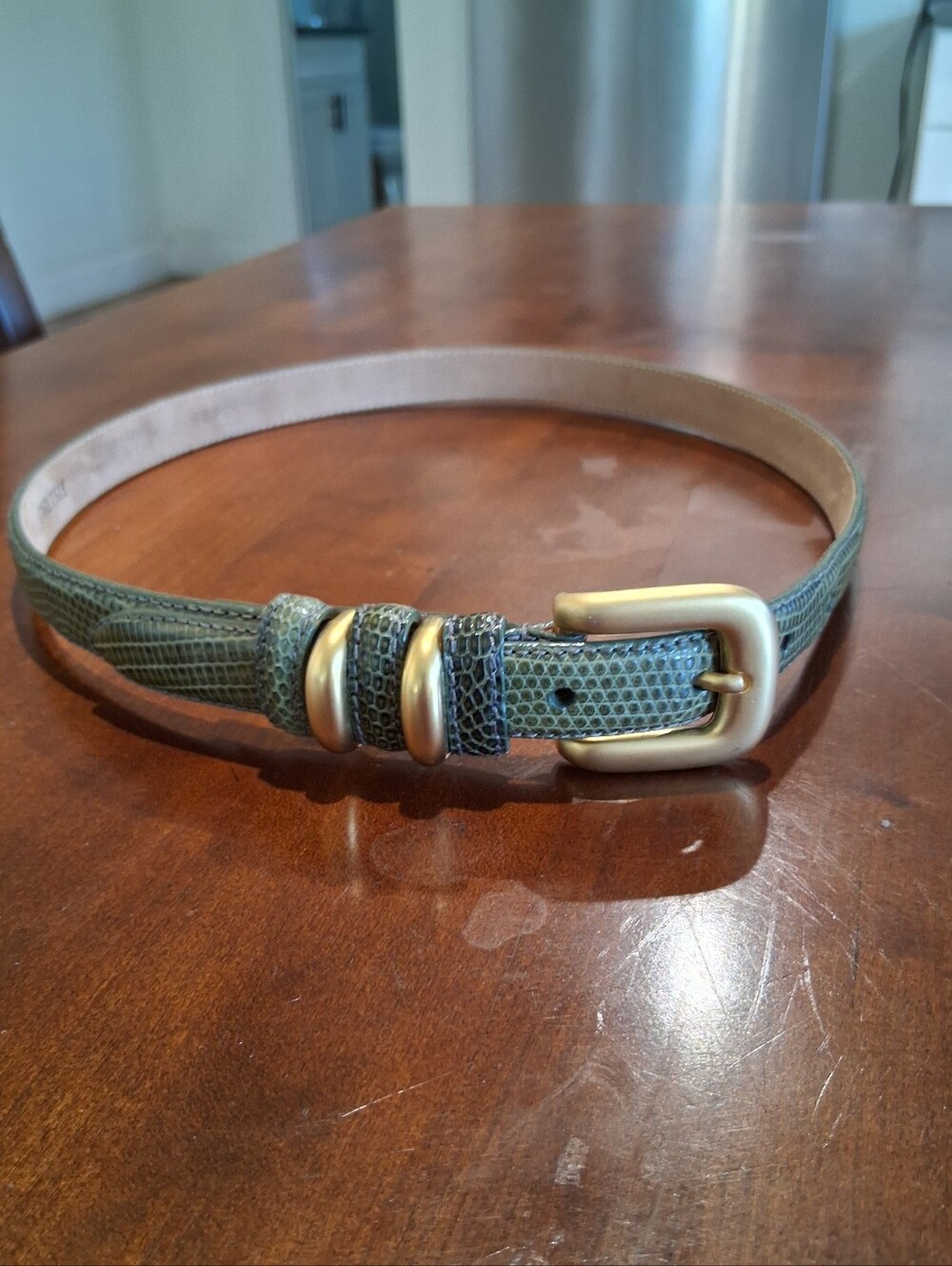 CARLISLE Lizard Belt 31"